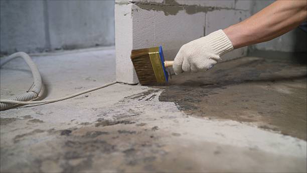 Crawl space vapor barrier installation in Randolph, WI